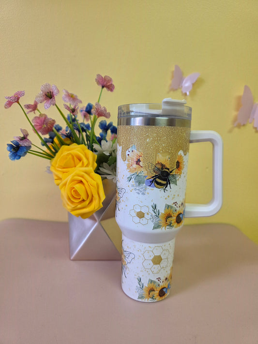 Honeybee Spring Tumbler