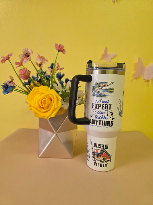 Bass Fishing Tumbler Gift for Dad