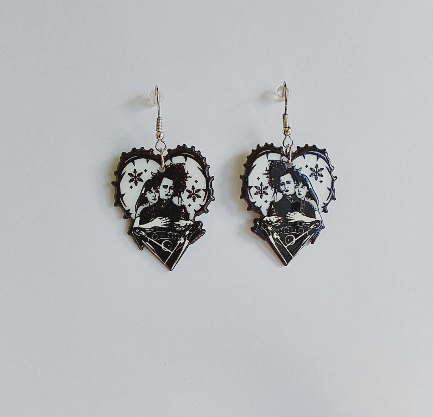 Edward Scissorhands Dangle Earrings