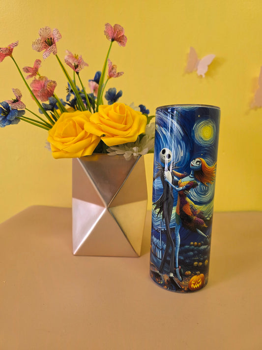 Starry Night Jack Skellington Tumbler