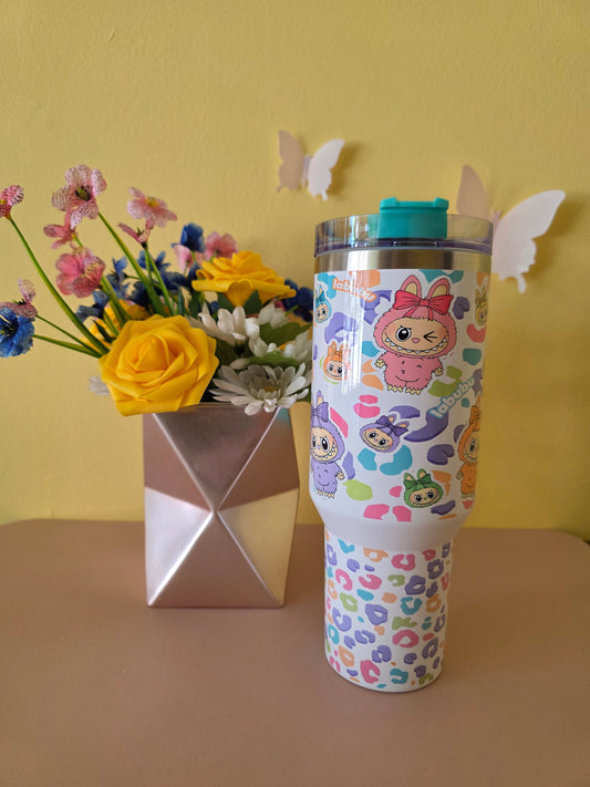 Labubu 40 ounce stainless steel tumbler