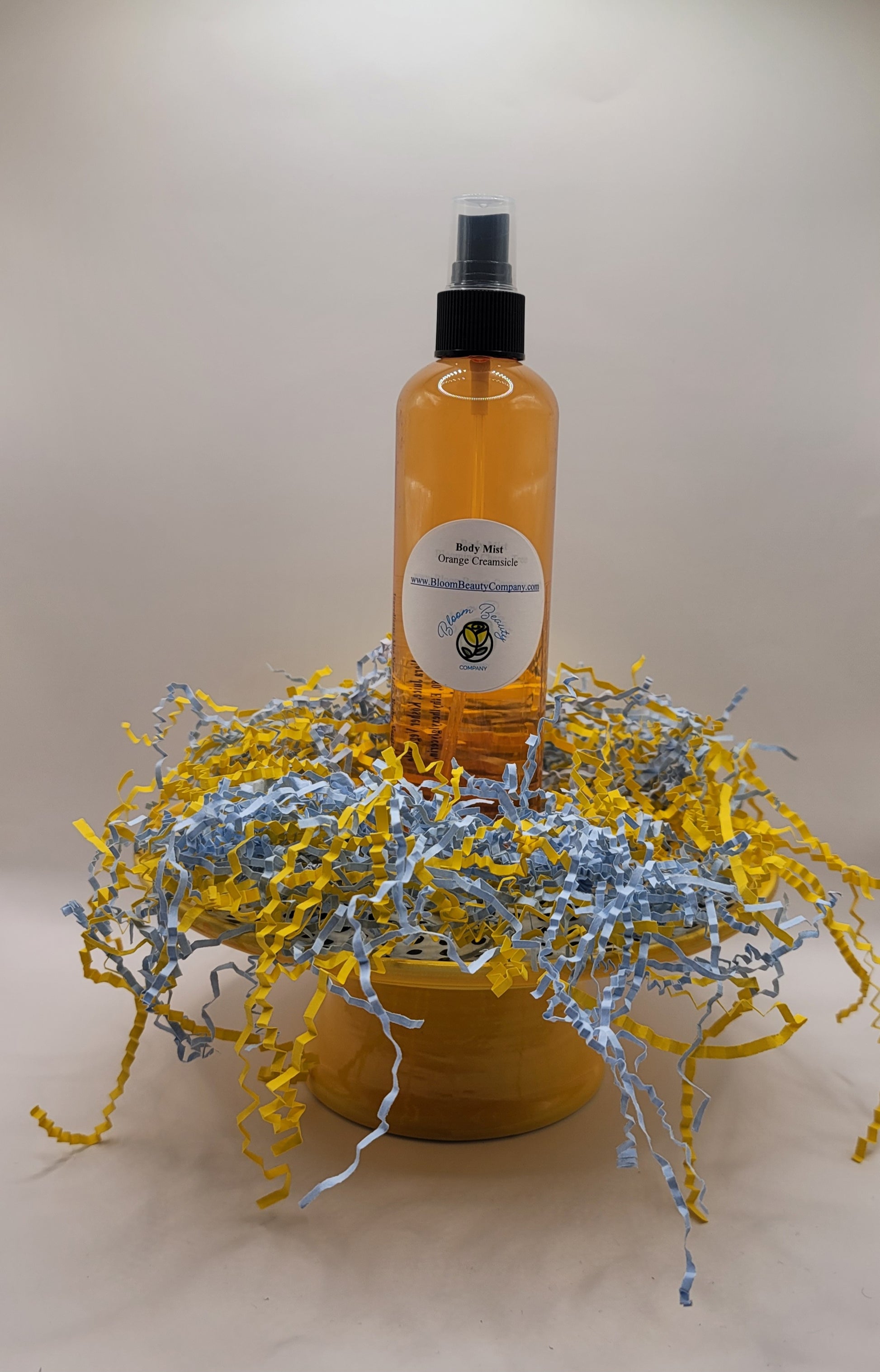 Organic Body Spray Vegan All Natural Orange Cream