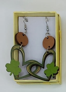 St Patrick's Day Earrings