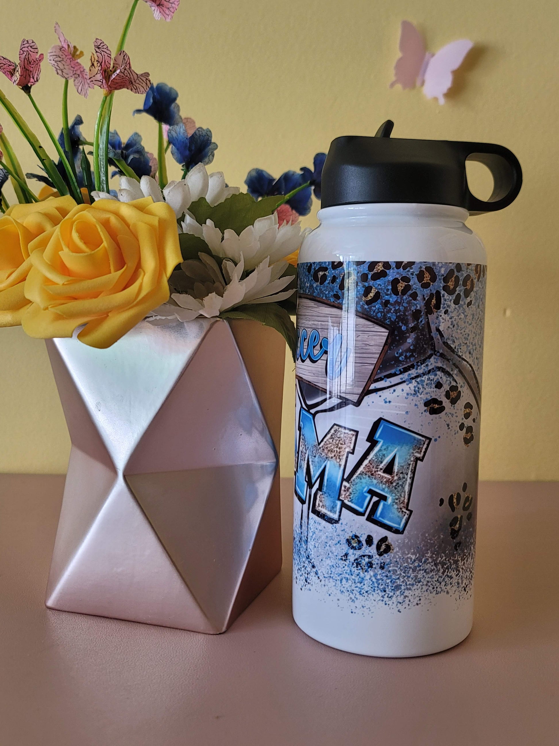 Soccer Mama 32oz Stainless Steel Water Bottle