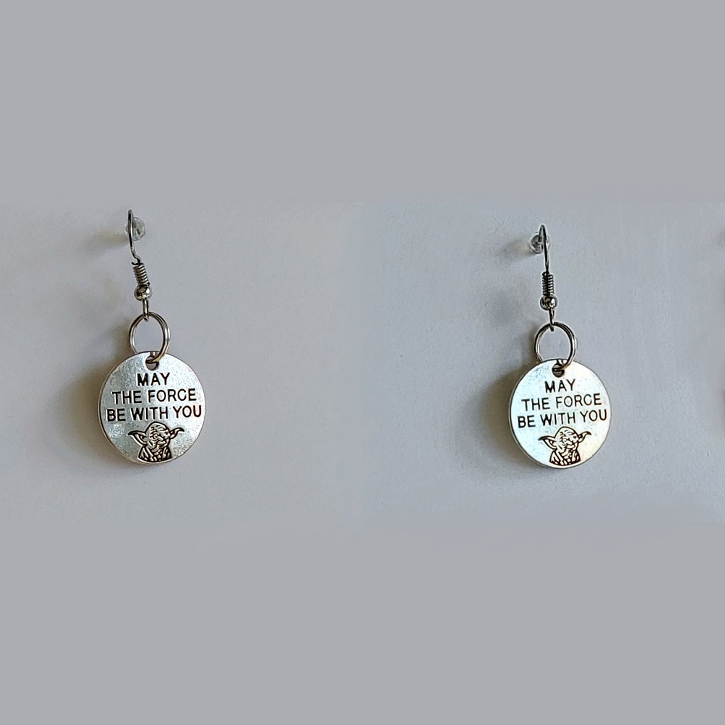 Star Wars Earrings Yoda May The Force Be With You