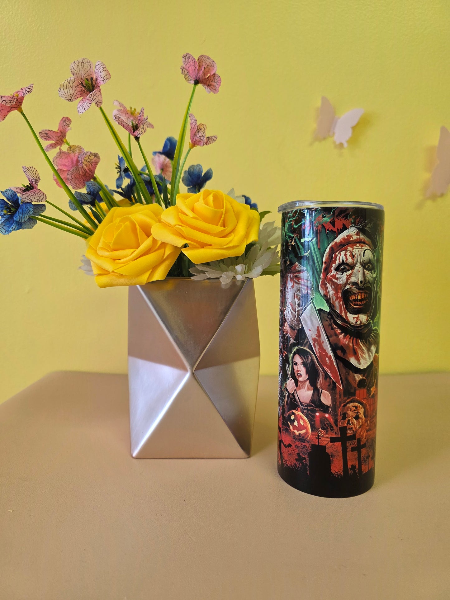 Terrifier Clown Carnage Tumbler