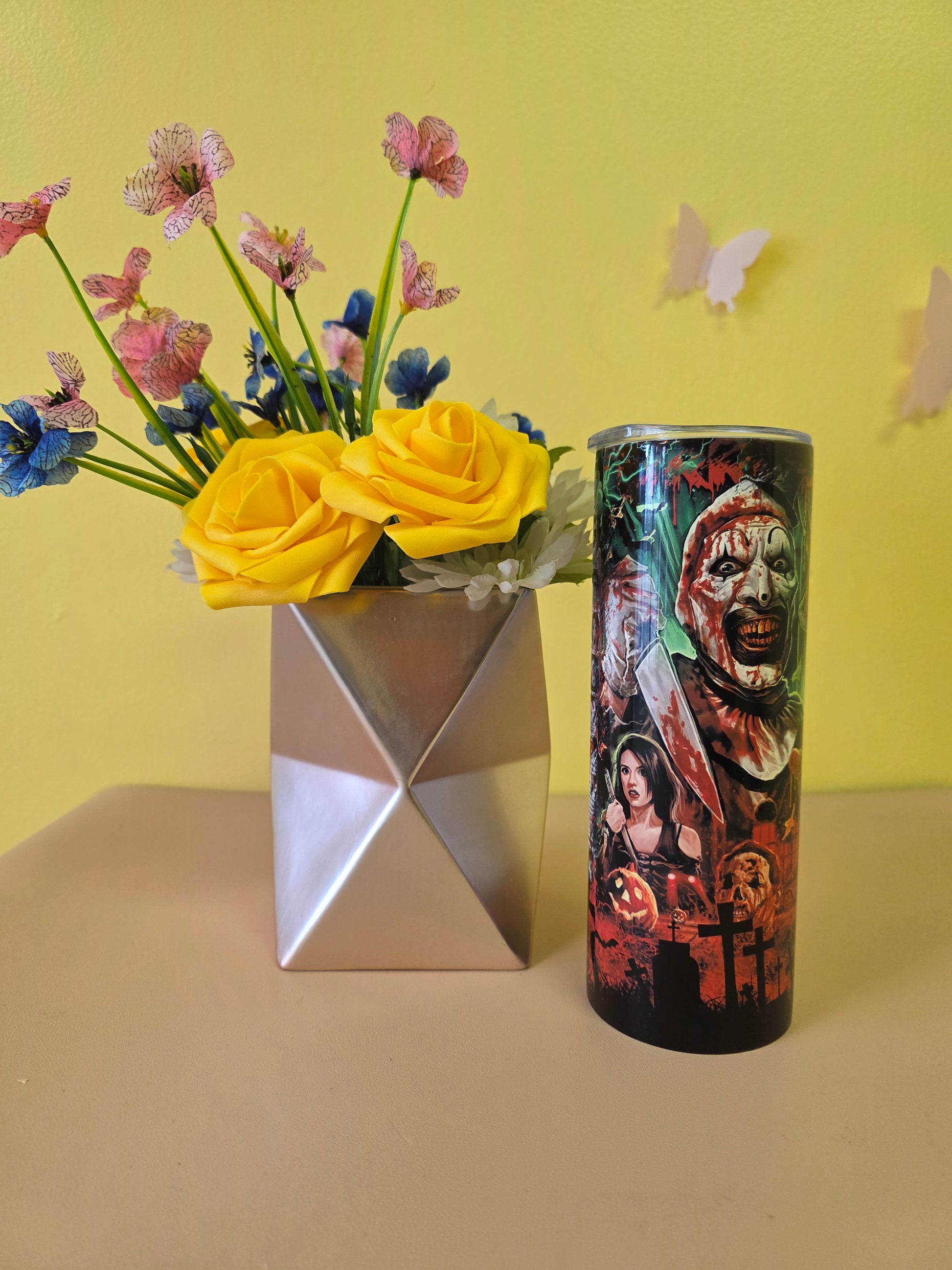 Terrifier Clown Carnage Tumbler