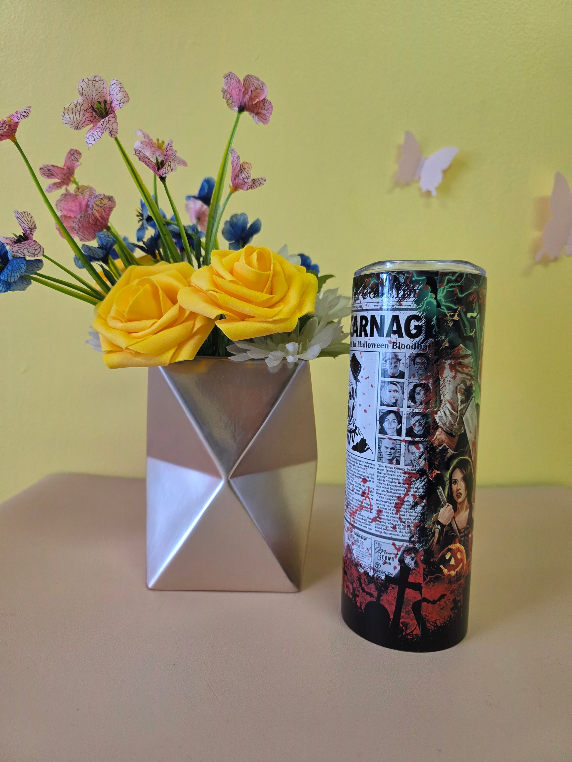 Terrifier Clown Carnage Tumbler
