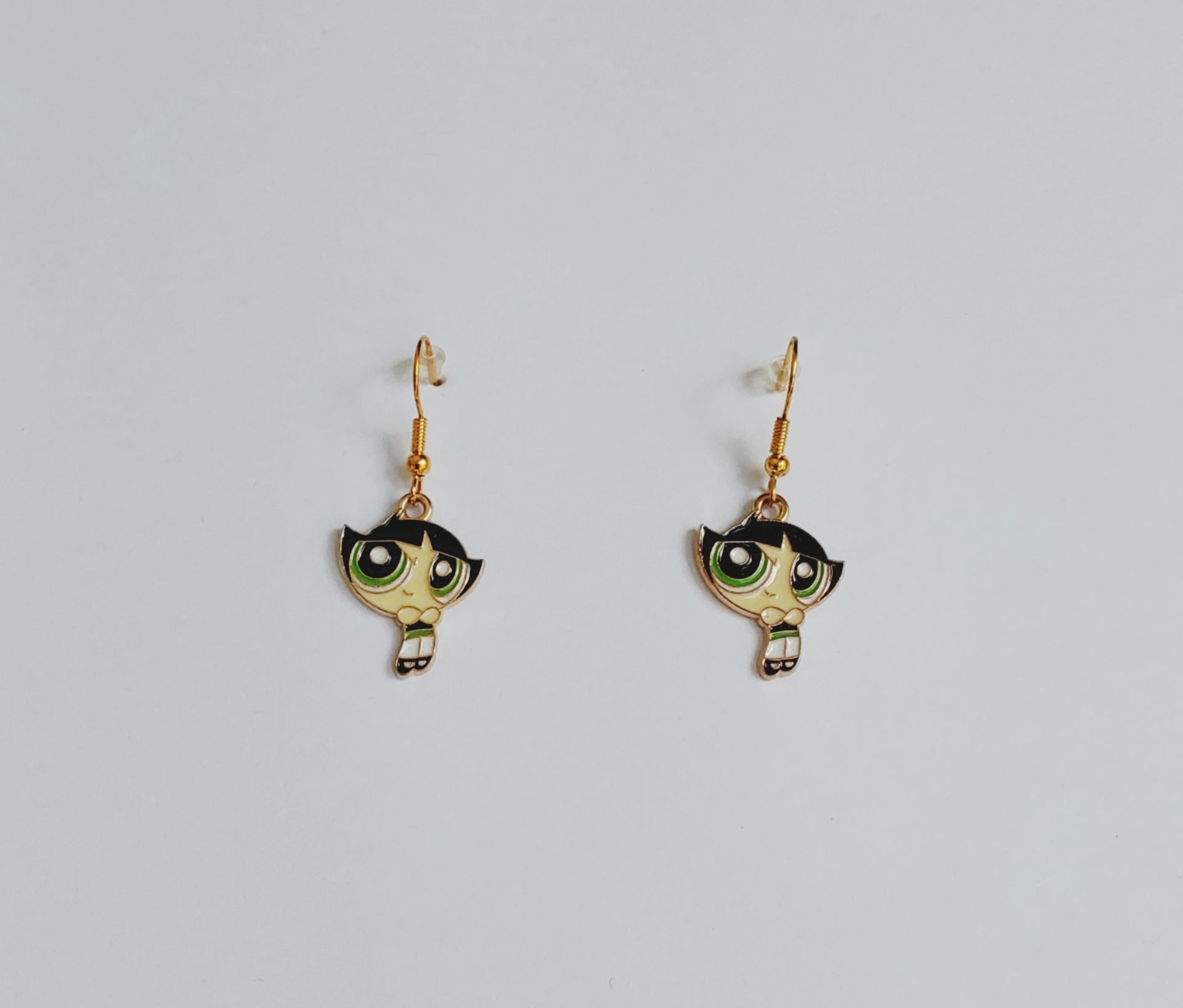The Powerpuff Girls Earrings Buttercup
