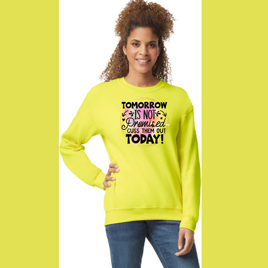 Sweatshirts: Humor - Cuss them out today