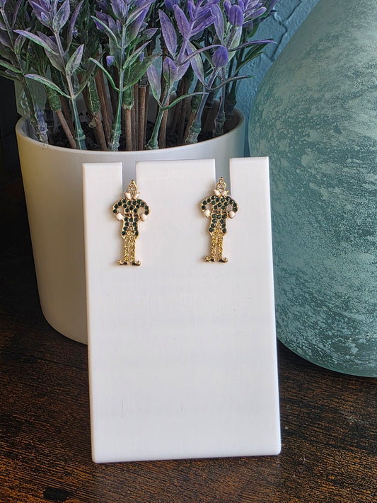 Buddy the Elf earrings with jewels
