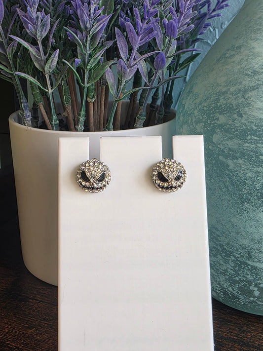 Small stud earrings of Jack Skellington Nightmare Before Christmas